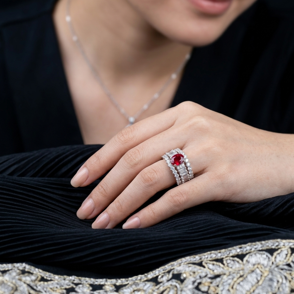 Ad Stone Ring
