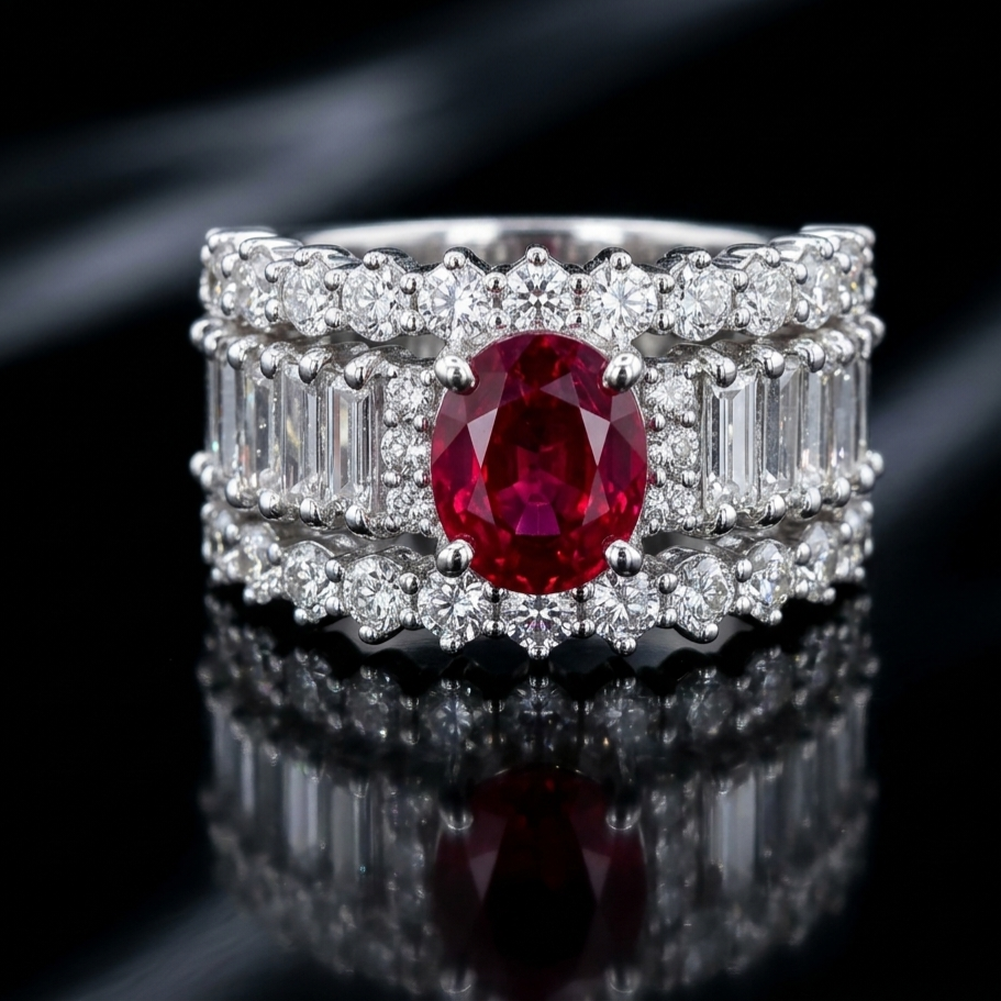 Ad Stone Ring
